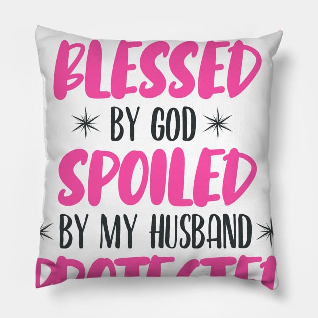 January Blessed Pillow by PHDesigner