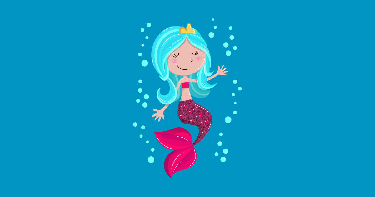 Blue Haired Mermaid Doll - wide 3