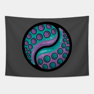 Tentacle Yin Yang Tapestry