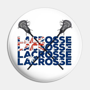 UK Lacrosse Pin