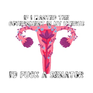 If I Wanted The Government In My Uterus Shirt T-Shirt