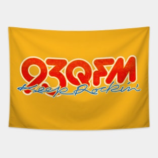 93QFM /// Milwaukee Rock Radio Station Tapestry
