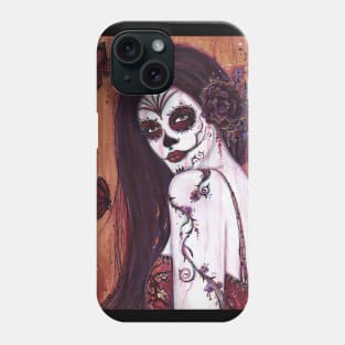 Day of the dead  Ranata By Renee Lavoie Phone Case