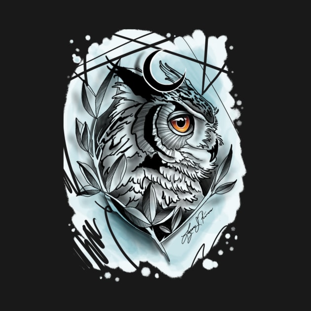 Owl by Lazrartist