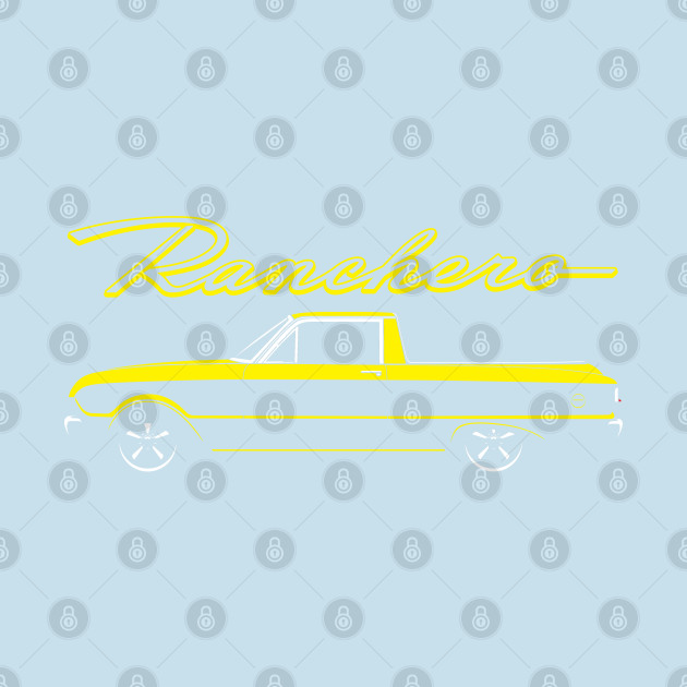 Discover Yellow 60-63 Ranchero - Ranchero - T-Shirt