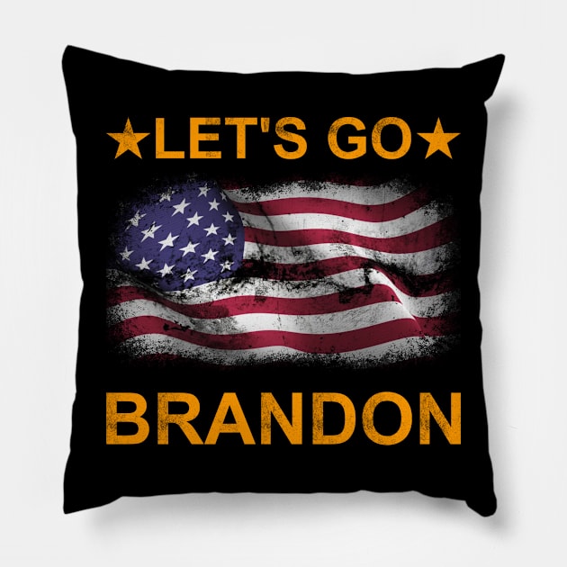 let's go brandon Pillow by peabo_mr