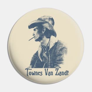 Townes Van Zandt Pin