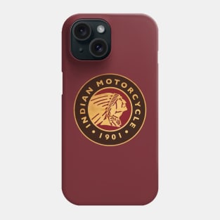 vintage indian motorcycle 1901 Phone Case