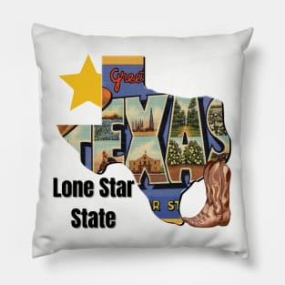 Texas, Lone Star State Pillow