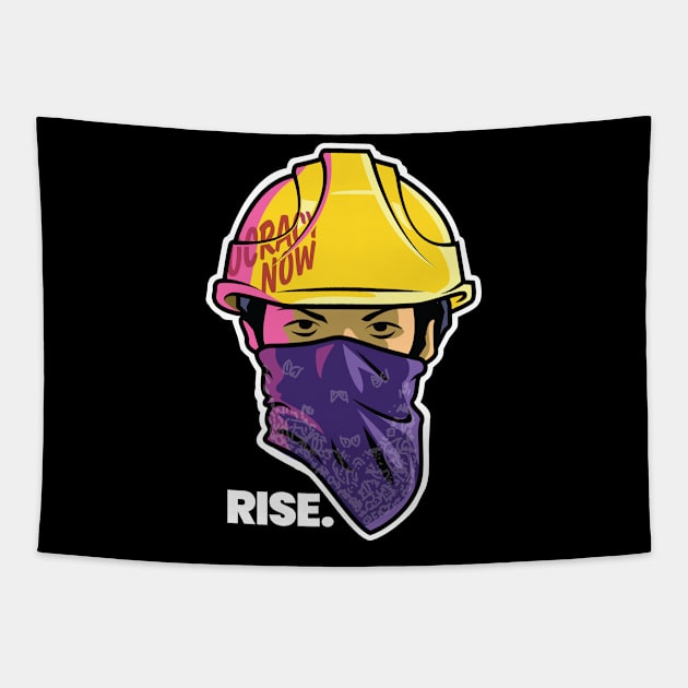 Rise Tapestry by genuprise