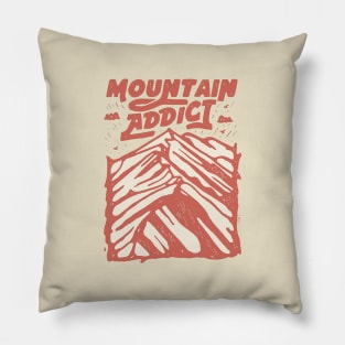 Mountain Addict Pillow