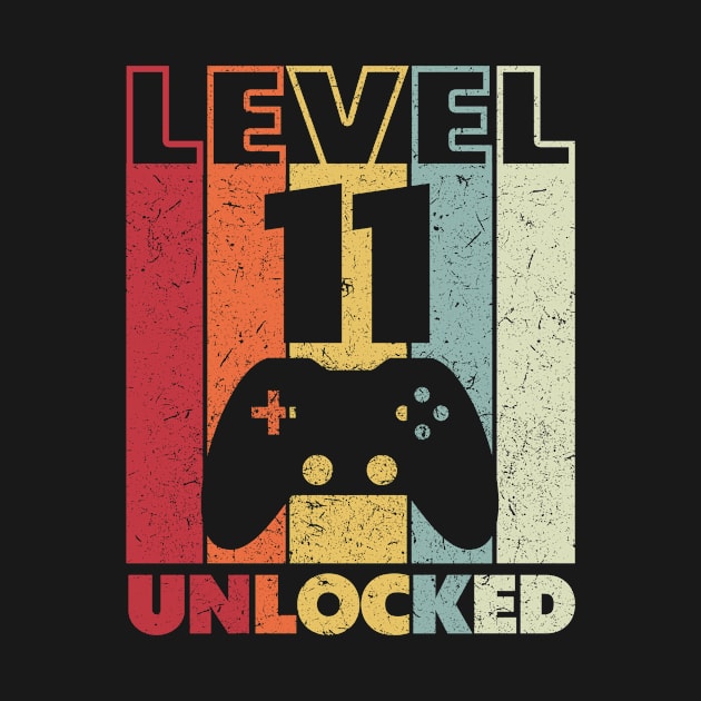 Level 11 Unlocked 11th Birthday by baggageruptured