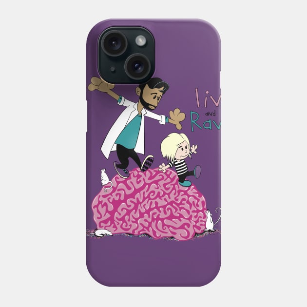 Liv and Ravi Phone Case by DoodleHeadDee