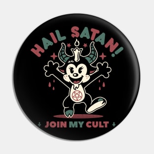 Join My Cult! Pin