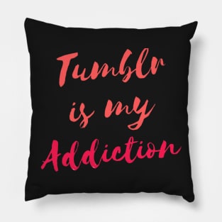 Blogger Addiction Pillow