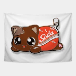 Aphmau Merch Soda Cat Tapestry