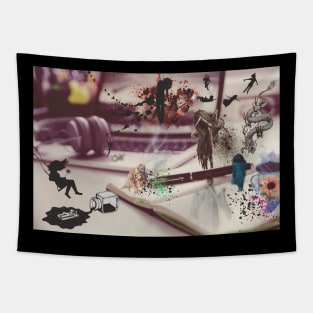 KILL ART PRINTS Tapestry