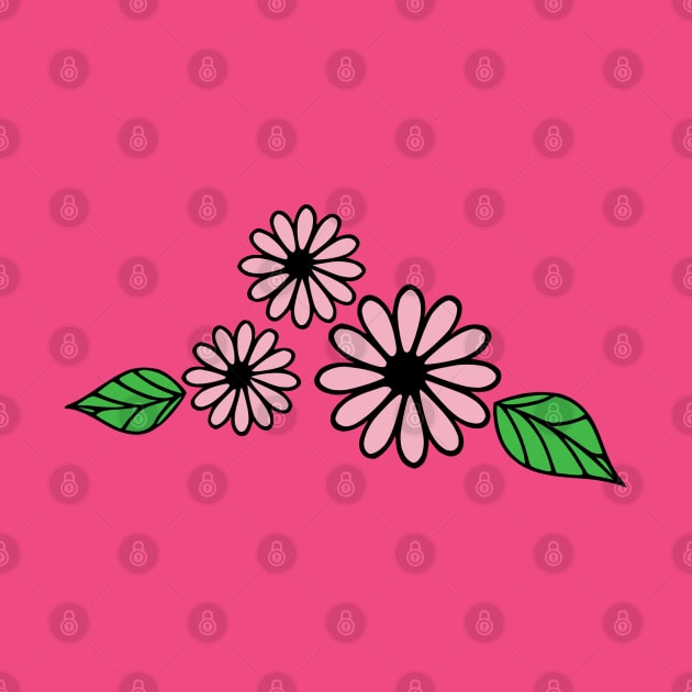 Pink Flowers by KayBee Gift Shop