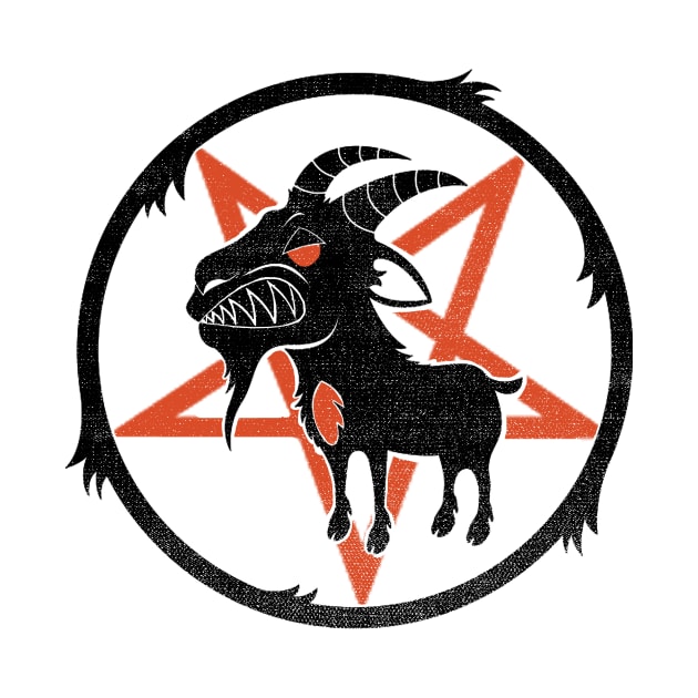 Satanic Goat Pentagram by pa2rok