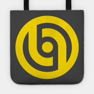 Yellow Circle Logo Tote