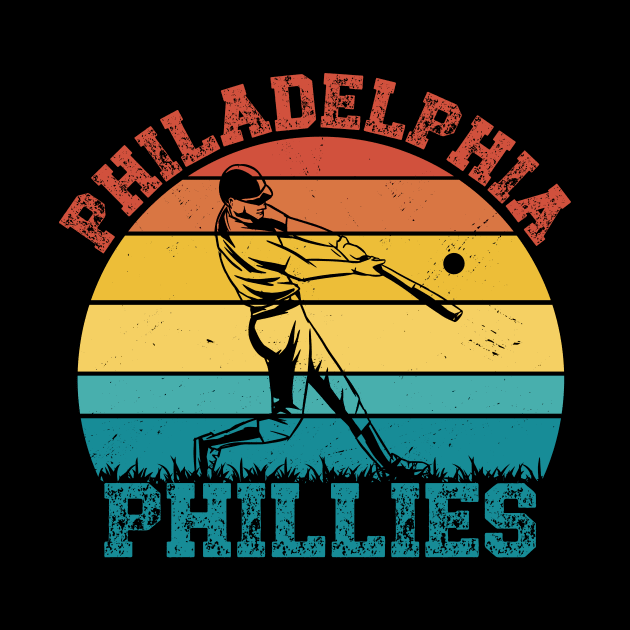 Philadelphia Phillies Retro by vectrus