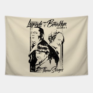 Legends of Brooklyn / Three Stooges Tapestry