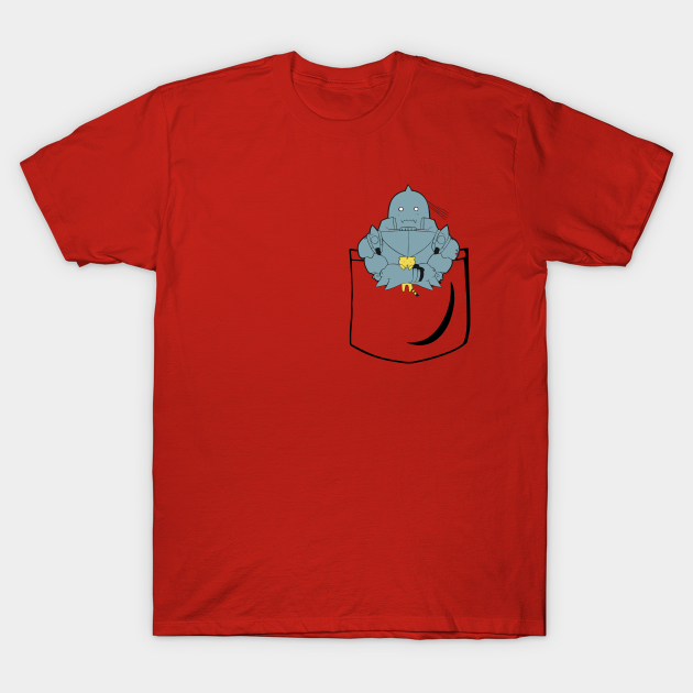 Pocket Alphonse - Fullmetal Alchemist - T-Shirt