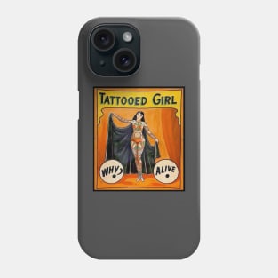 Tattooed girl Phone Case