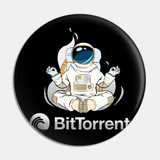 Bittorrent  Crypto coin Crytopcurrency Pin