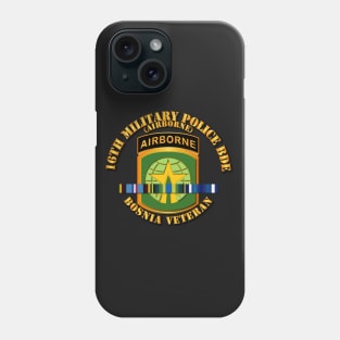 16th Military Police Bde w Bosnia SVC Ribbons Phone Case