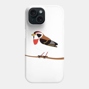 Cute little round fantasy bird Phone Case