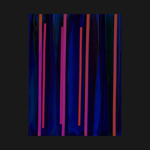 Flowing dark blue and pink verticals by Uniquepixx