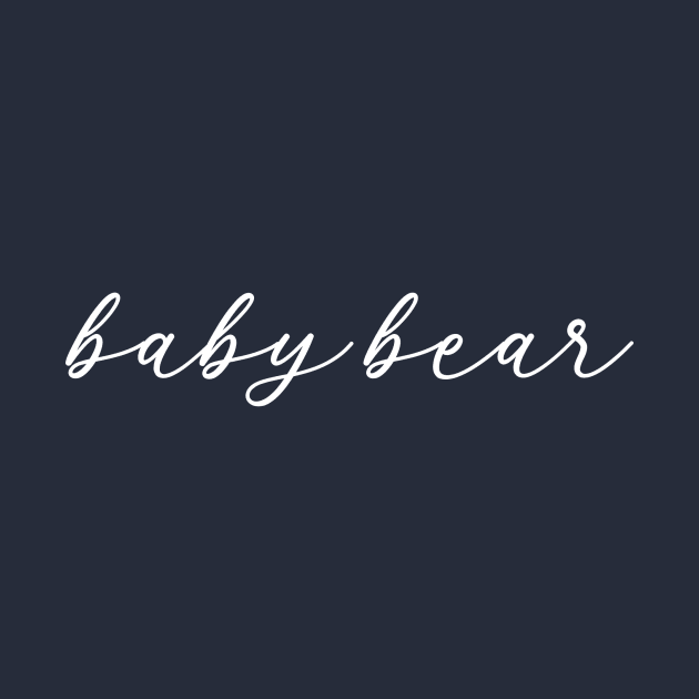 Baby Bear by Lovelier By Mal