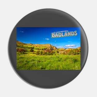 North Dakota Badlands Pin