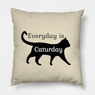 Everyday is Caturday Pillow