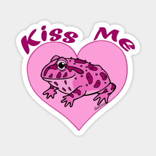 Kiss Me Frog Magnet