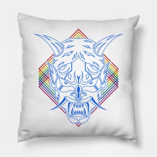 Retro Blue Shinigami Pillow