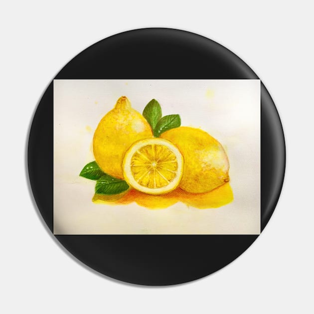 Lemons Pin by Almanzart