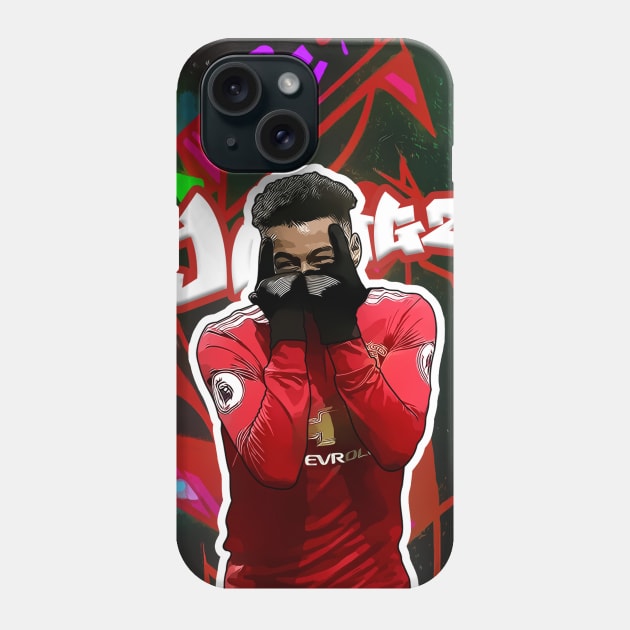 Jesse Lingard Phone Case by InspireSoccer