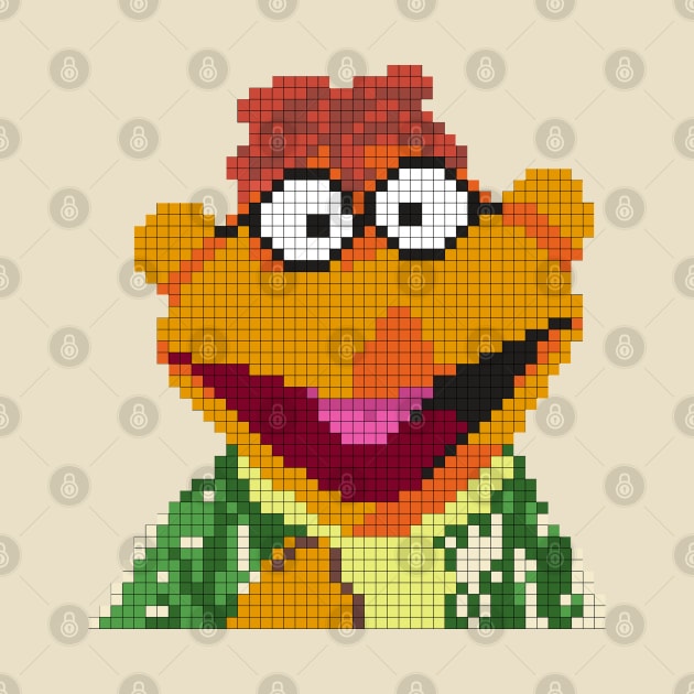 POXELART - Scooter the Muppets by JigongNumpuk