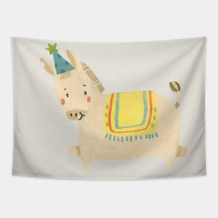 Party Animal Horse Tapestry