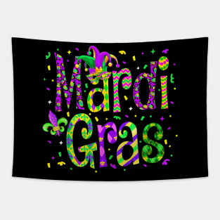 Mardi Gras Parade Outfit  Hat Men Women Kids Tapestry