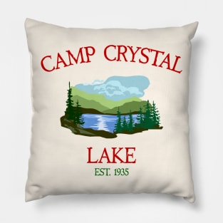 Camp Crystal Lake Counselor (with Back Design) Pillow