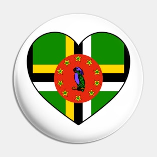 Heart - Dominica _093 Pin