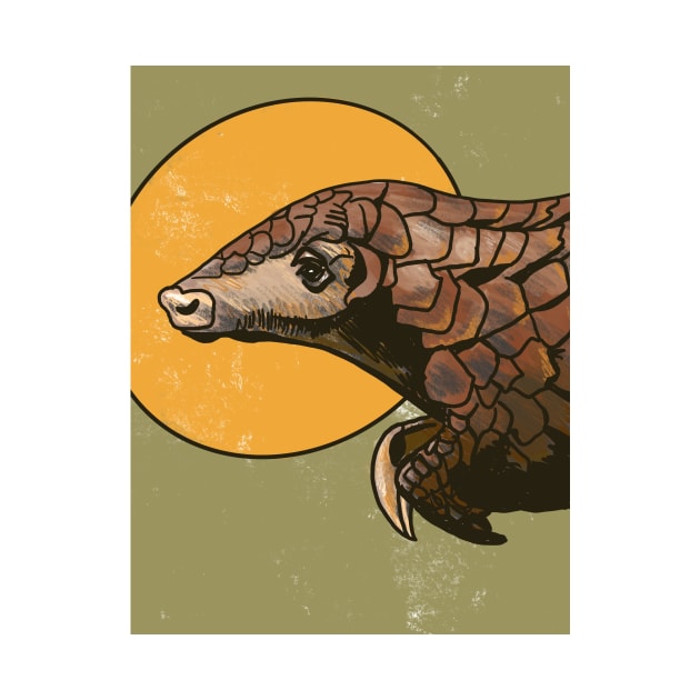 Pangolin by shehitsback