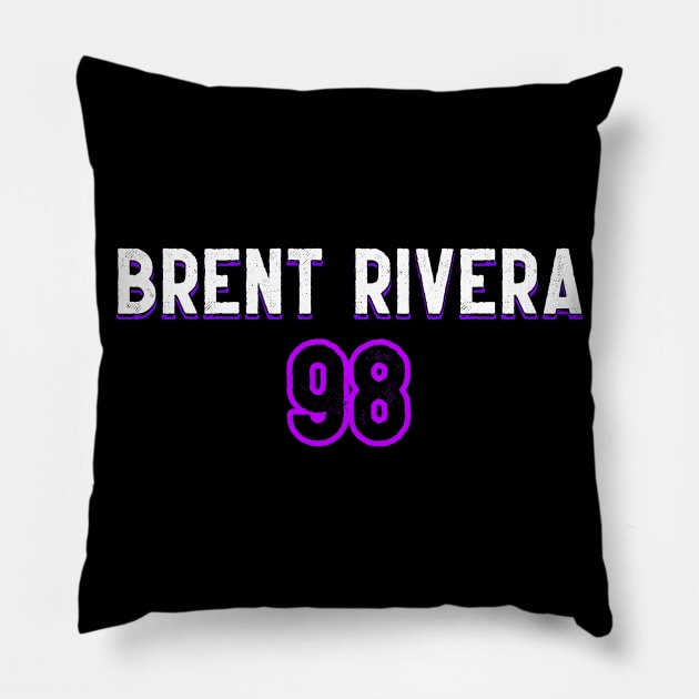 Brent Rivera v2 Pillow by Word and Saying