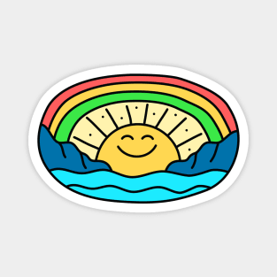 Smile Island Rainbow Magnet