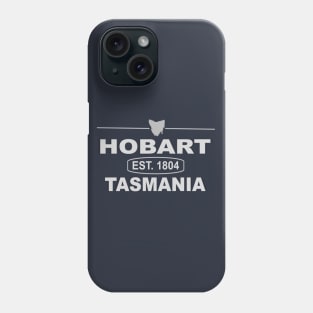 Hobart, Tasmania, Established 1804 Phone Case