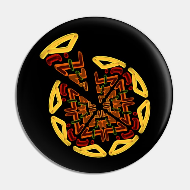 Pizza Time Pin by DEMON LIMBS