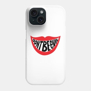 DON'T BE EVIL by Tai's Tees Phone Case